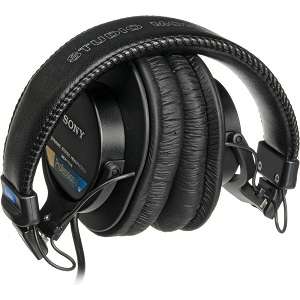 NEW MDR-7506 Professional Closed-Ear Back Large Dynamic Studio Audio Headphone In America